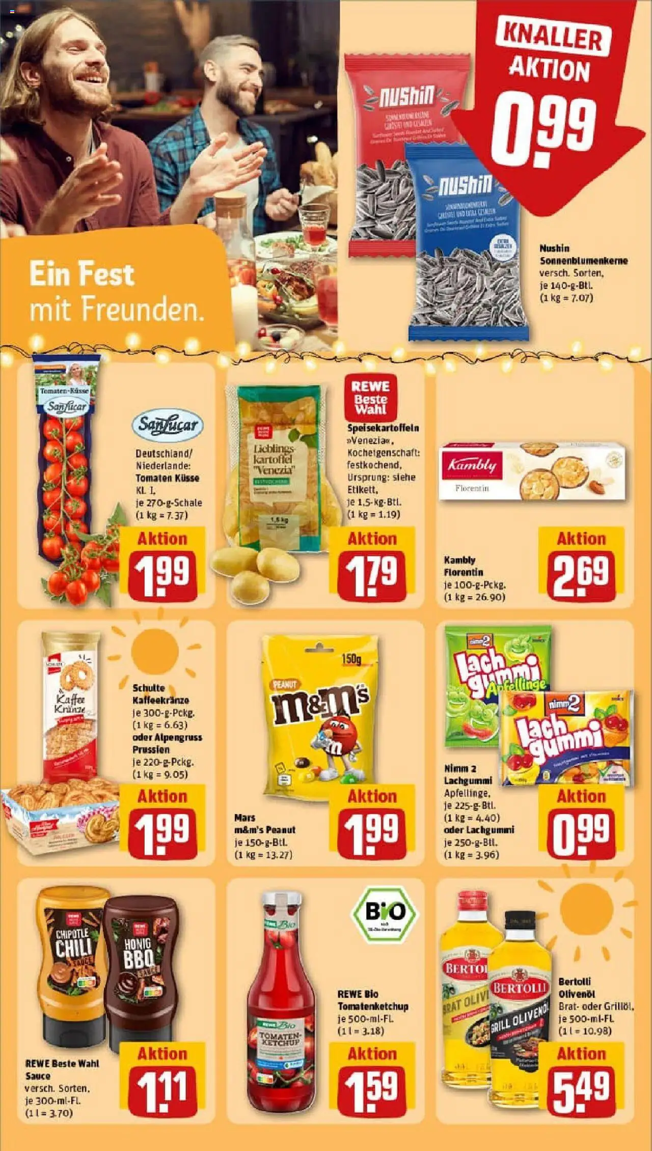 Rewe prospekt Bad Buchau	 - gültig ab dem 24.08.2025 | Seite: 16 | Produkte: Kaffee, Olivenol, Mars, Chili