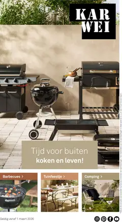 KARWEI folder - Tuin special - barbecue - Voorbeeld van een folder van KARWEI, geldig van 01.02.2026