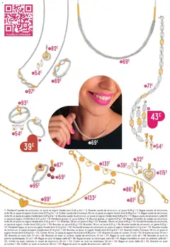 E.Leclerc - Prévisualisation de E.Leclerc Saint-Valentin valide à partir de 27.01.2026 | Page: 8 | Produits: Laque, Collier, Bracelet, Pendentif