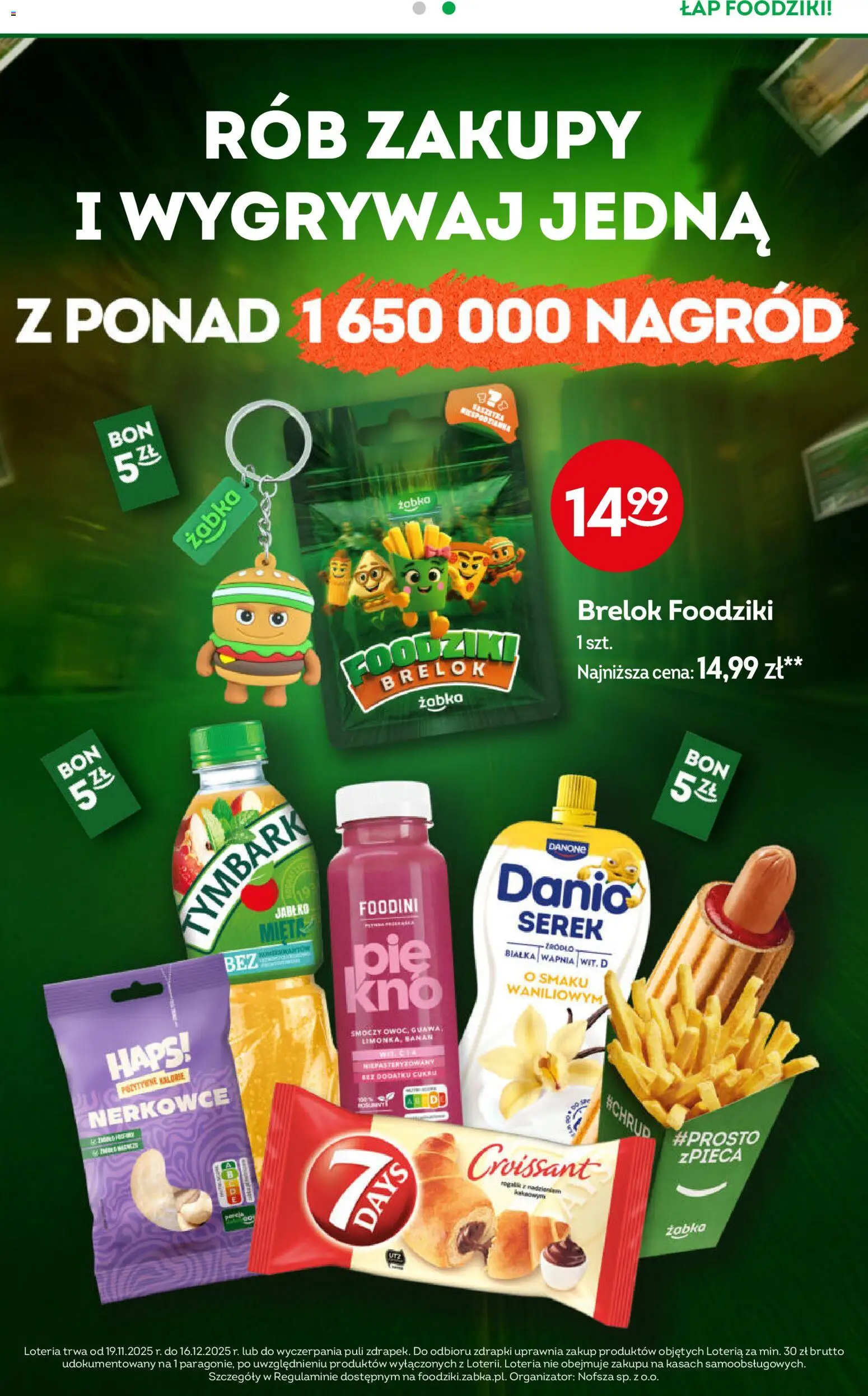 Żabka Black Friday od 19.11.2025 | Strona: 3 | Produkty: Serek, Banan