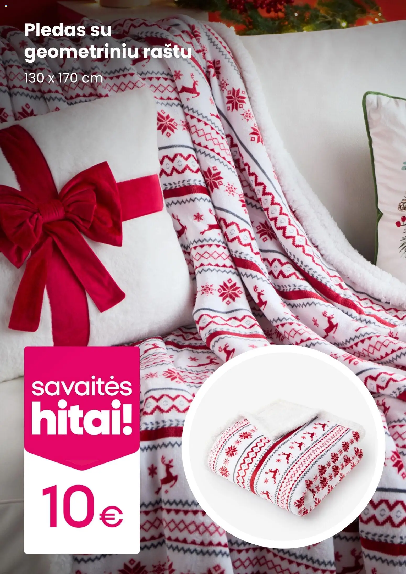 Pepco akcijos nuo 06.11.2025 | Puslapis: 3 | Prekių: Pledas