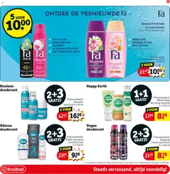 Vogue Charming Parfum, Deospray Charming Parfum 5 x 150 ml - Voorbeeld van een folder van Kruidvat, geldig van 28.04.2026 | Pagina: 37