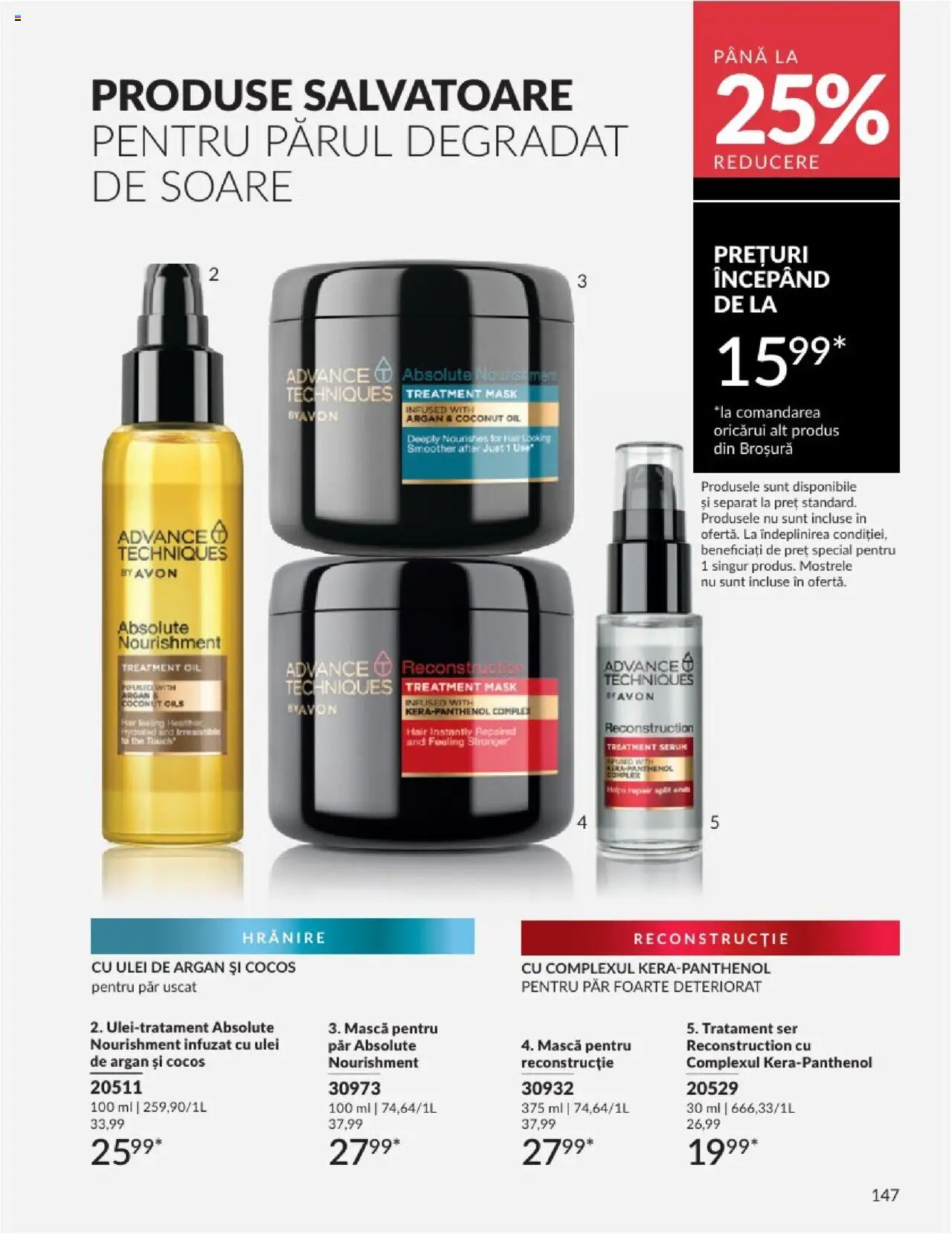 Catalog Avon - 08 2025 – valabil de la 01.08.2025 | Pagină: 147 | Produse: Ulei