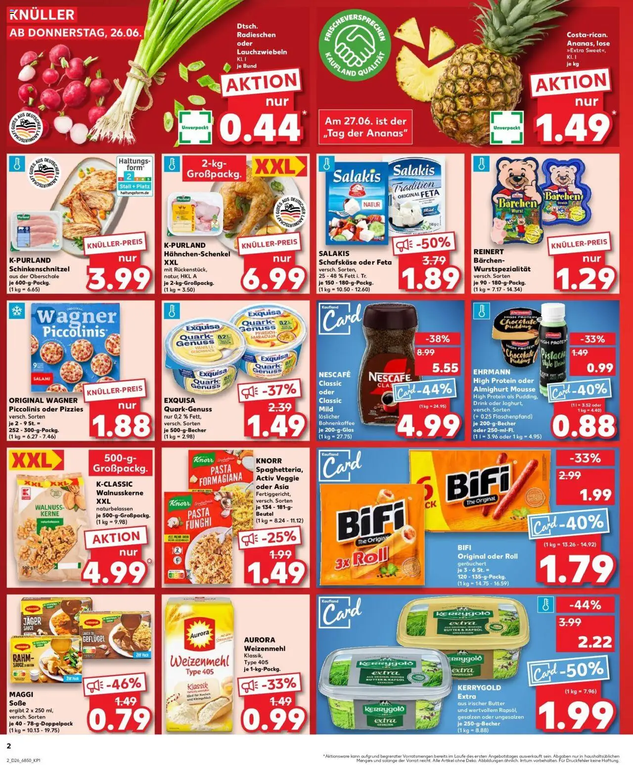 Kaufland prospekt Spaichingen	 - gültig ab dem 29.06.2025 | Seite: 13 | Produkte: Maggi, Weizenmehl, Exquisa, Wurst