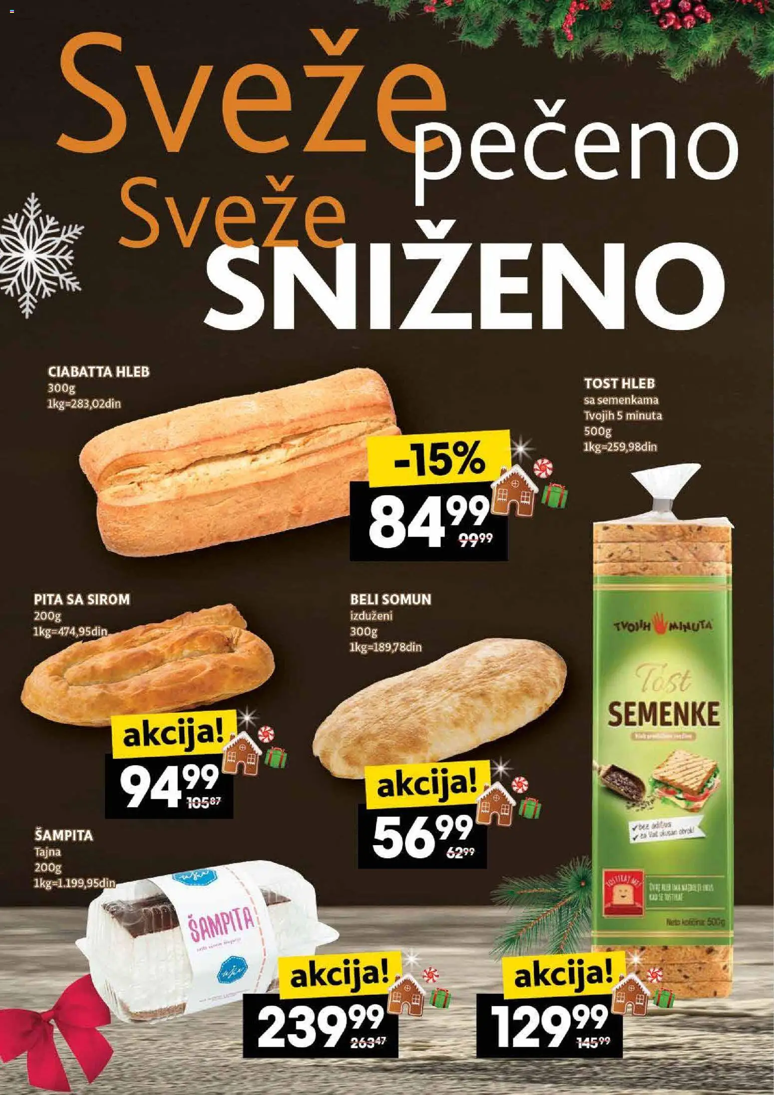 Roda katalog - važi od 04.12.2025 | Strana: 12 | Proizvode: Tost hleb, Somun, Pita, Hleb