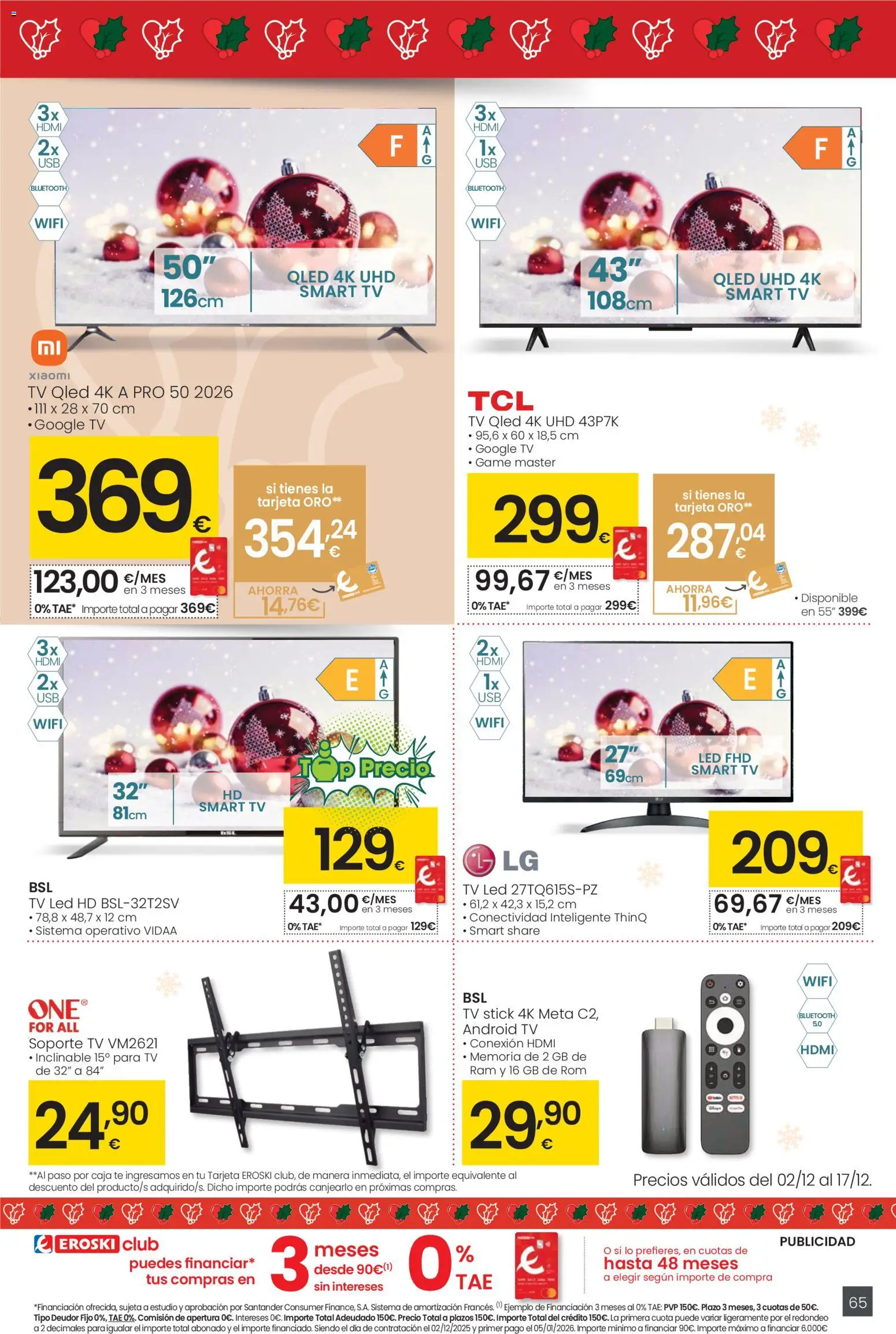 Eroski - Ofertón Navidad  │ válido desde el 27.11.2025 | Página: 65 | Productos: Té, Caja