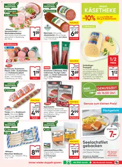 Maximarkt Flugblatt ab 26.03.2026 gültig | Seite: 9 | Produkte: Knoblauch, Uhr, Käse, Schinken