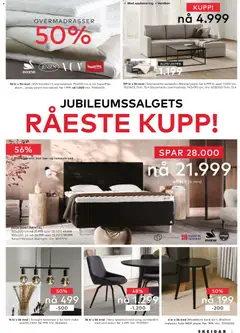 Forhåndsvisning av Skeidar kundeavis gyldig fra 23.03.2026 | Side: 3 | Produkter: Taklampe, Gown, Overmadrass, Bord