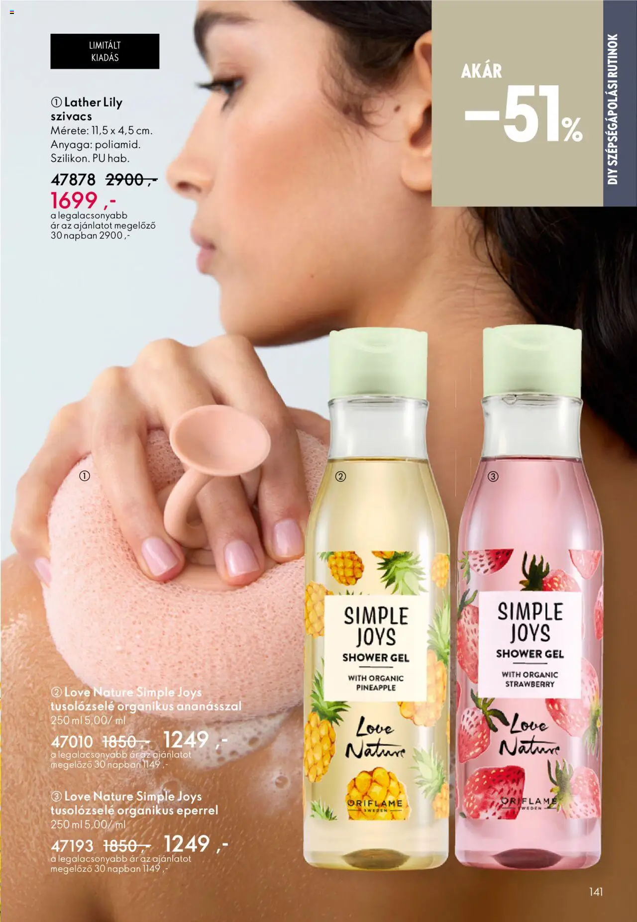 Oriflame akciós ujság - amely érvényes a következő dátumtól: 07.09.2025 | Oldal: 141