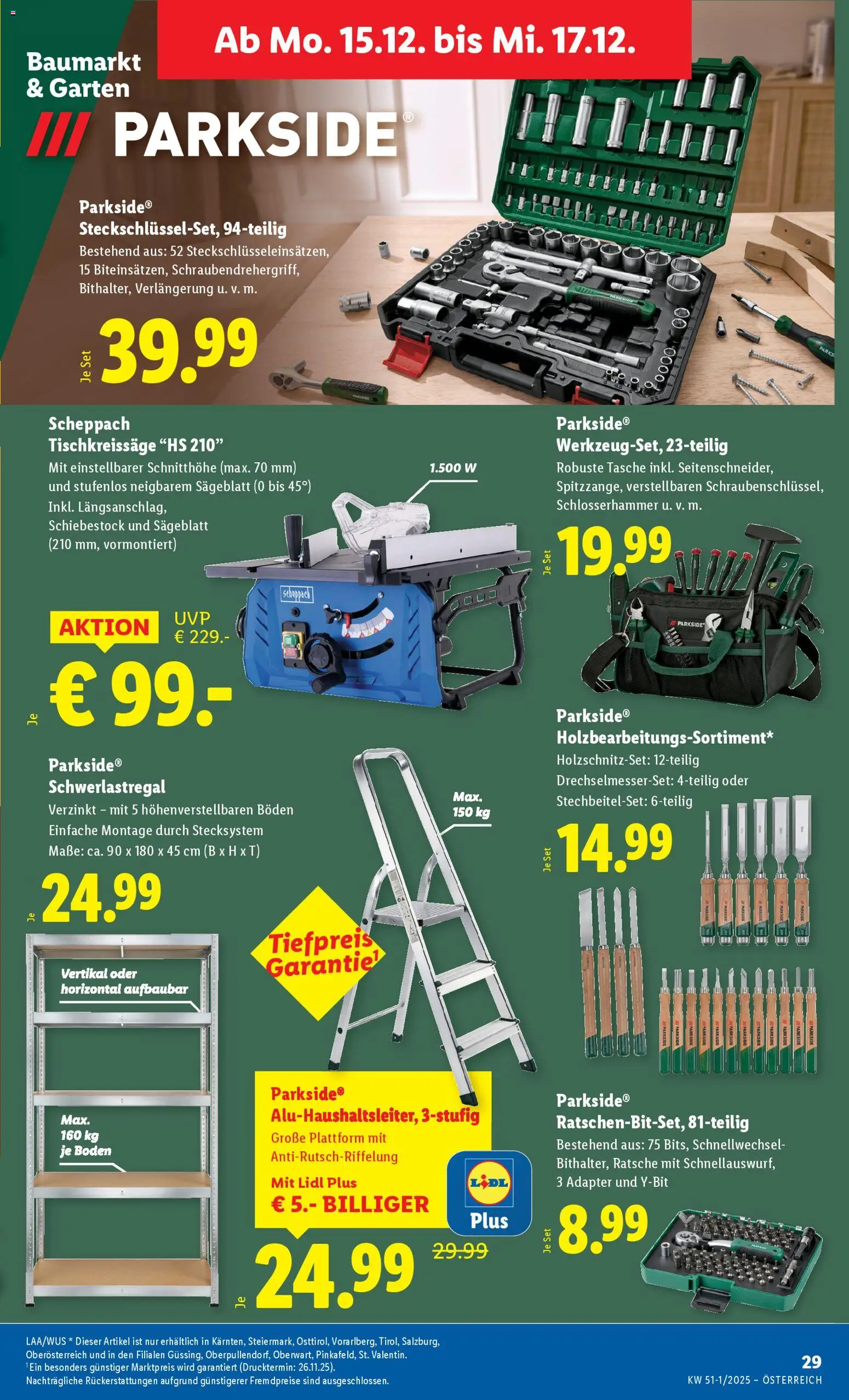 Lidl Flugblatt - Altenmarkt im Pongau, St. Johann im Pongau, Zell am See gültig ab 11.12.2025 | Seite: 33 | Produkte: Tasche, Adapter