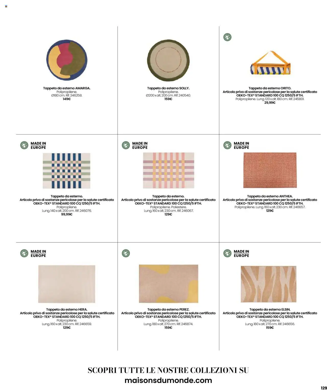 Volantino Maisons du Monde del 17.03.2025 | Pagina: 131