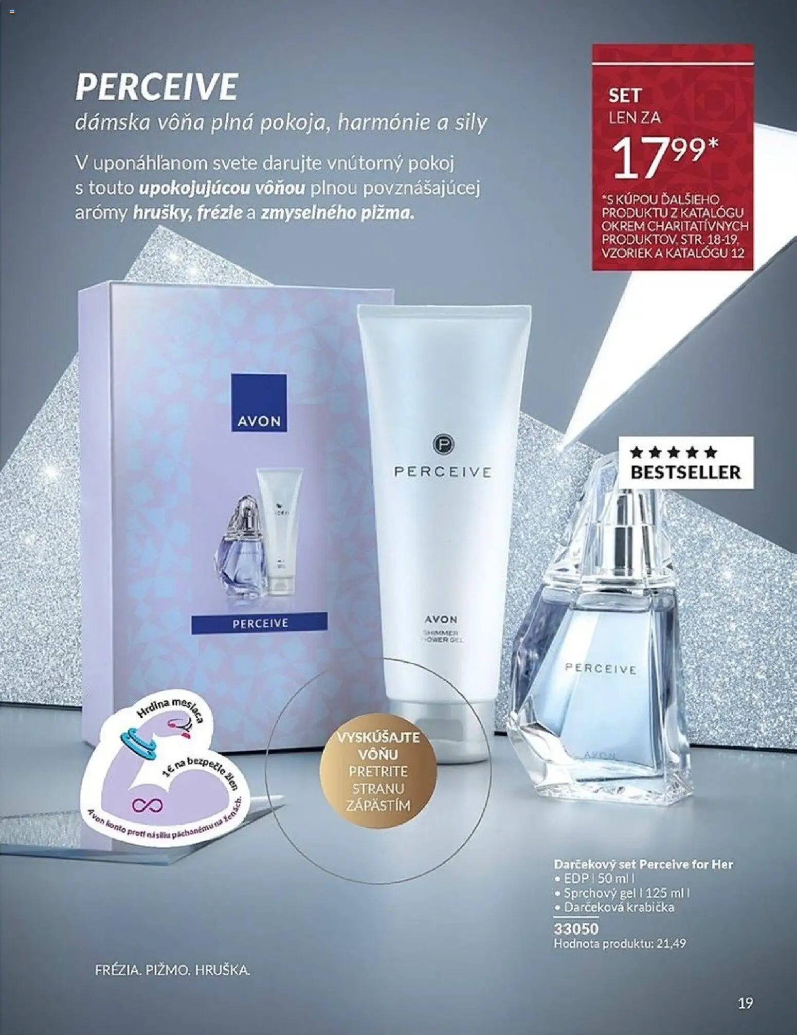Nové Avon akcie – leták je platný od 01.11.2025 | Strana: 19 | Produkty: Sprchový gél