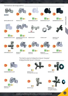 Pré-visualização Leroy Merlin Catálogo válido de 18.11.2024 | Página: 97 | Produtos: Máquina de lavar, Torneira