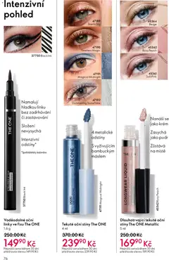 Náhled letáku Oriflame katalog č. 04/2026 od 04.03.2026 | Strana: 76 | Produkty: Krém, Oční linky, Pudr, Oční stíny