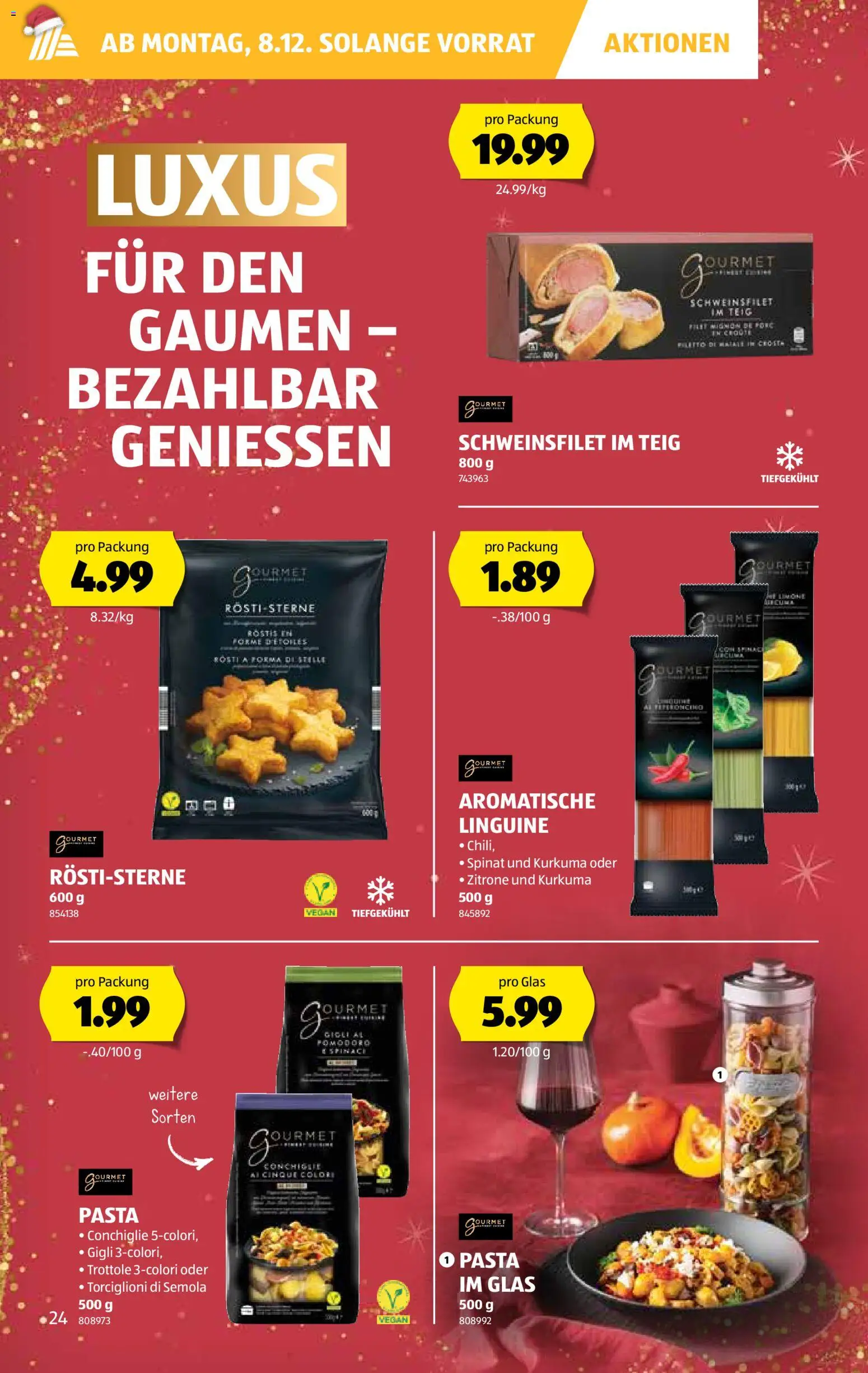 Aldi Aktionen – gültig ab 04.12.2025 | Seite: 25 | Produkte: Pasta, Zitrone
