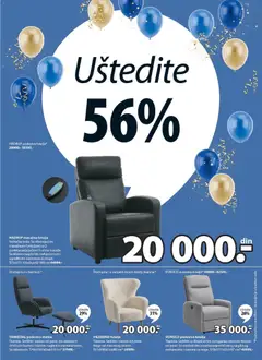 Jysk katalog - pregled Jysk kataloga - važi od 18.03.2026 | Strana: 11 | Proizvode: Masažna fotelja, Fotelja, Stolica