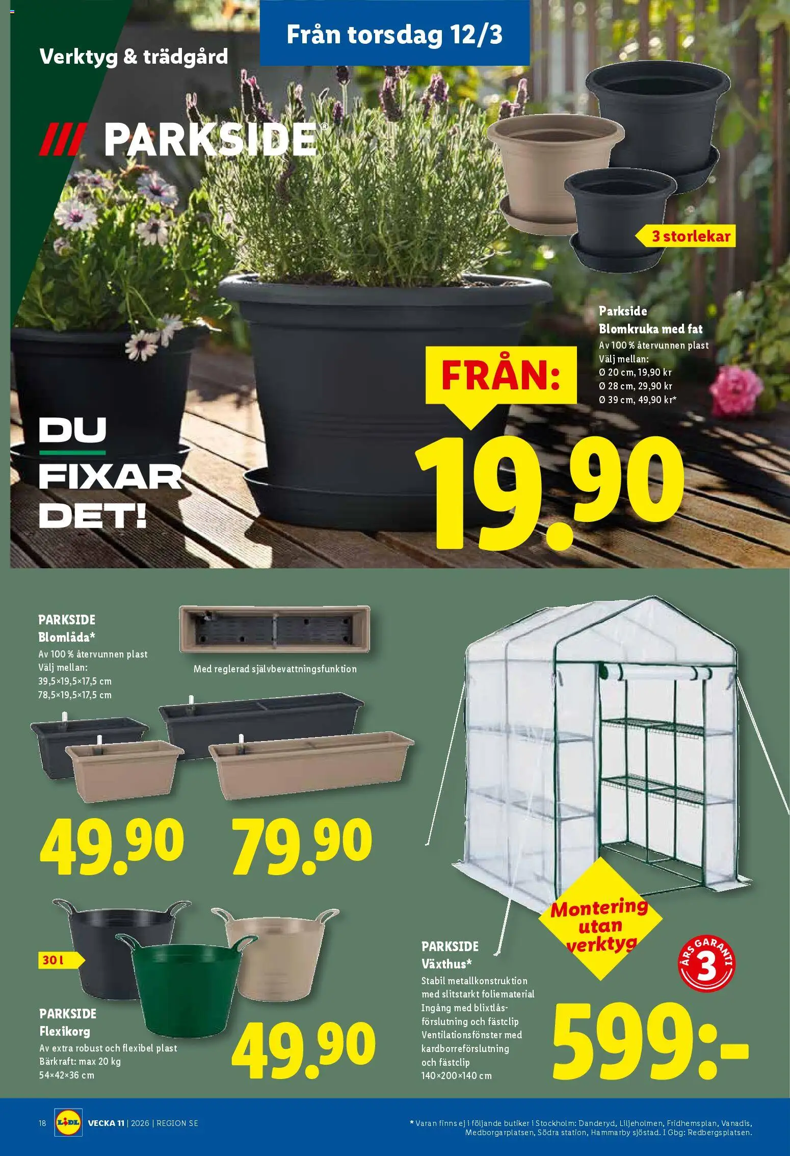 Lidl reklamblad aktuell från 09.03.2026 | Sida: 21 | Produkter: Blomkruka