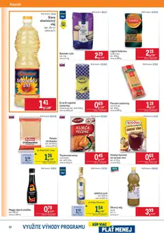 Metro leták platný od 10.12.2025 | Strana: 22 | Produkty: Olivový olej, Šošovica, Korenie, Kurča
