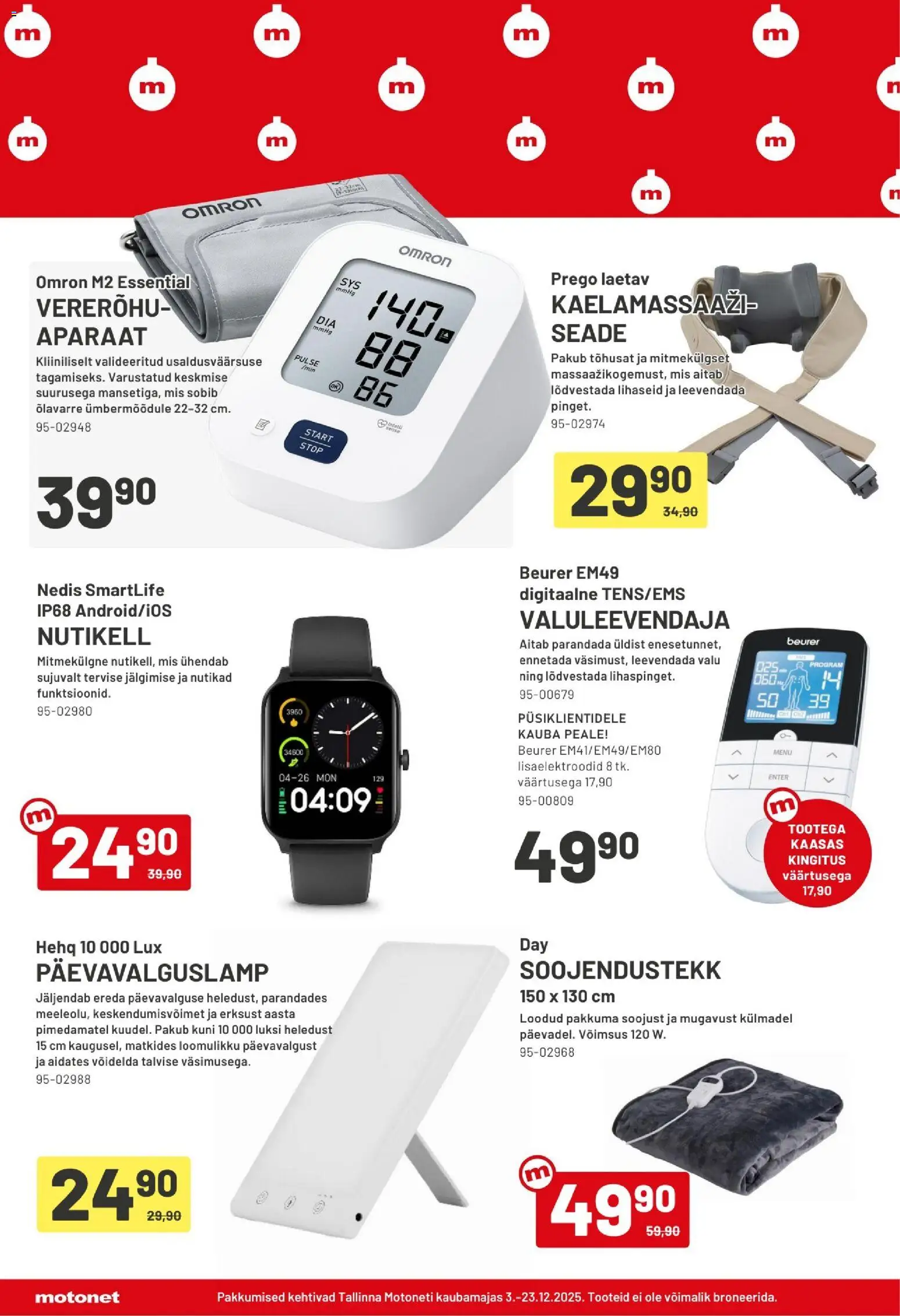 Motonet tarjoukset – voimassa 03.12.2025 alkaen | Sivu: 4