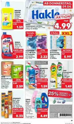 Náhled letáku Kaufland Německo leták od 09.04.2026 | Strana: 39