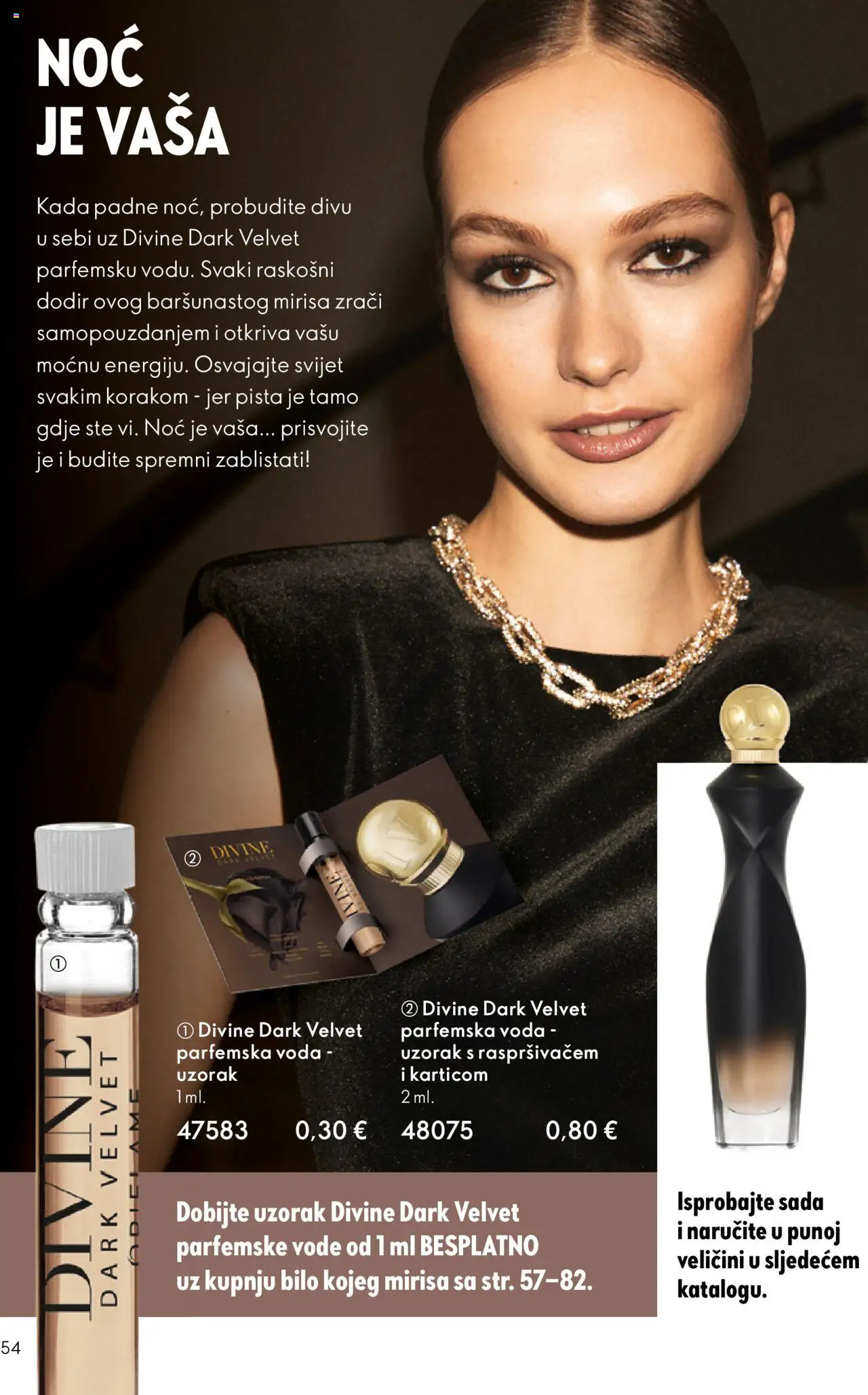 Oriflame katalog | vrijedi od 08.10.2025 | Stranica: 54 | Proizvodi: Voda