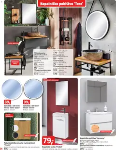 Bauhaus katalog akcije – veljaven od 01.01.2026 | Stran: 26 | Izdelki: Pohištvo, Ogledalo, Umivalnik, Barva