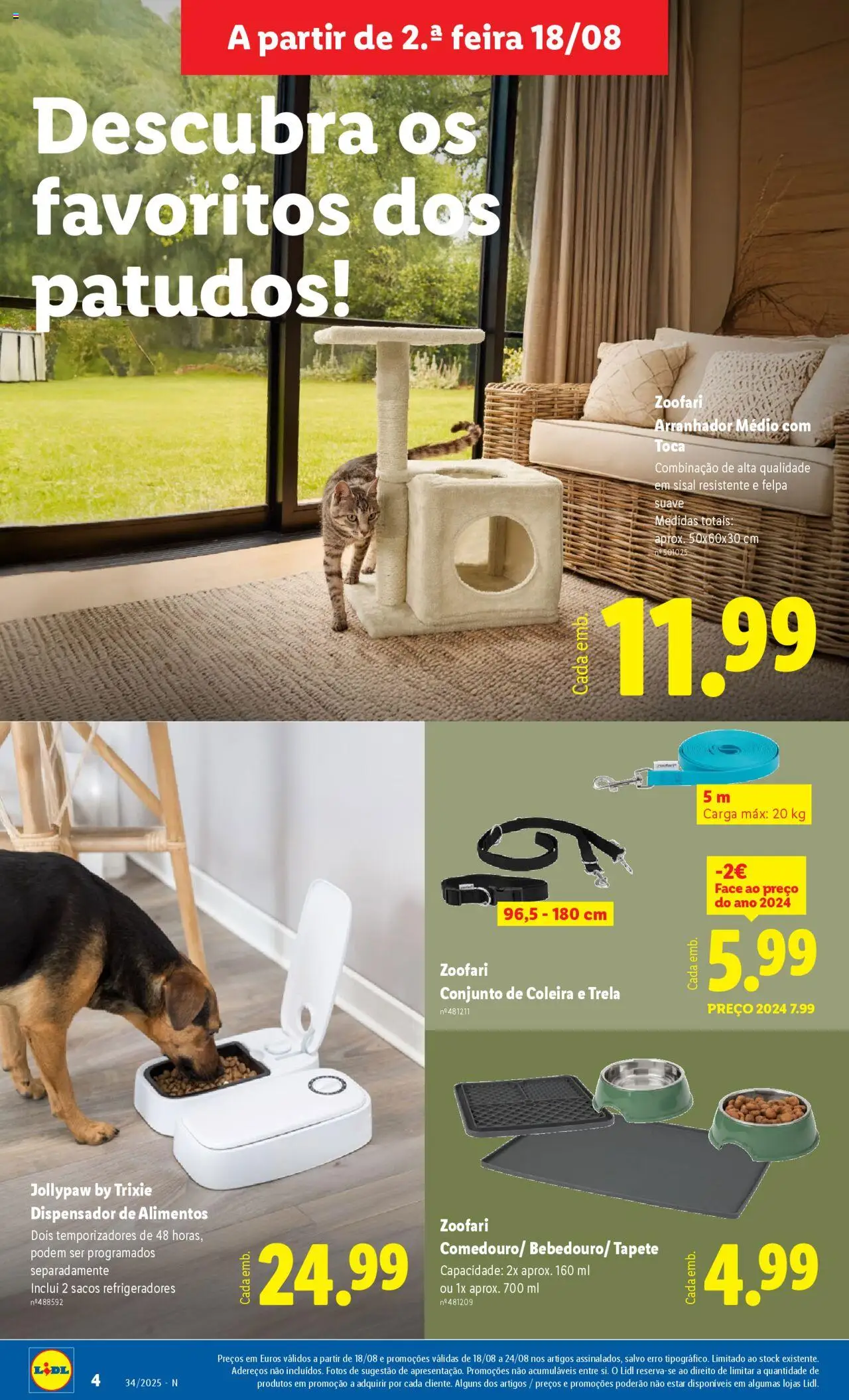 Lidl Novidades │ válido de 18.08.2025 | Página: 4 | Produtos: Tapete