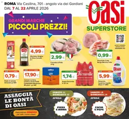 Anteprima del volantino Oasi volantino Superstore Roma valido a partire dal 07.04.2026