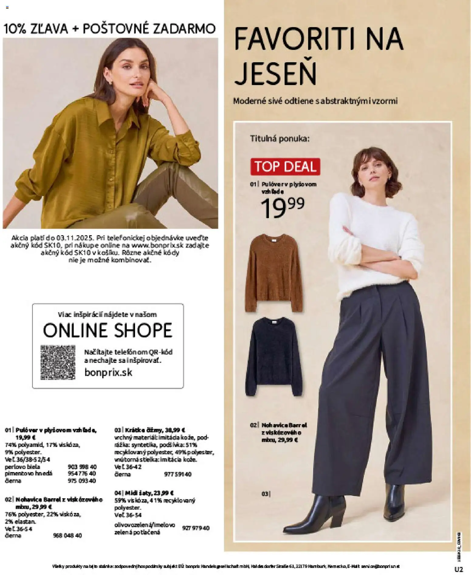 Nové Bonprix akcie – leták je platný od 01.11.2025 | Strana: 2