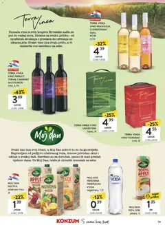 MOJ DAN NEKTAR, NEKTAR odabrane vrste, 2l - Pregled kataloga iz trgovine Konzum, vrijedi od 19.01.2026 | Stranica: 19