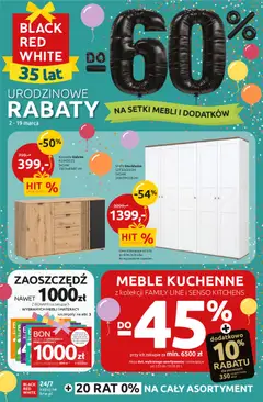Pogląd oferty "Black Red White promocje" - ważna od 02.03.2026