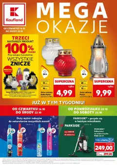 Pogląd oferty "Kaufland gazetka - Mega okazje" - ważna od 16.10.2025