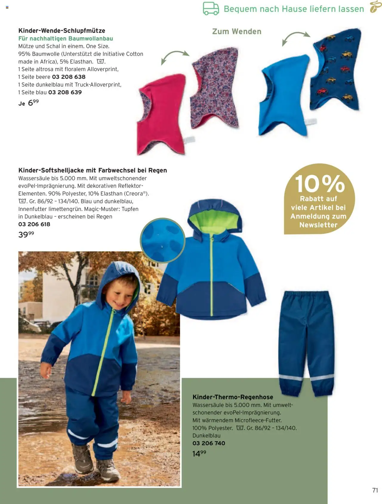 Katalog Tchibo Herbst – gültig ab 15.09.2025 | Seite: 71 | Produkte: Schal