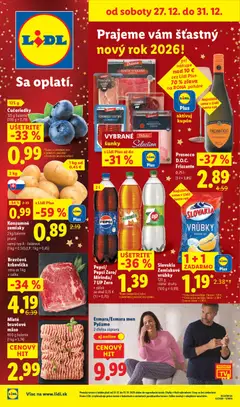 Lidl leták platný od 27.12.2025