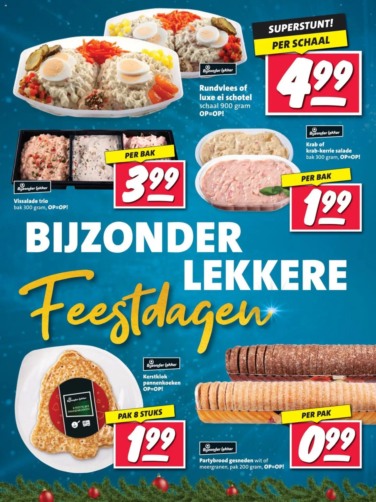 {H1} | Pagina: 8 | Producten: Schaal, Salade, Pannenkoeken, Rundvlees