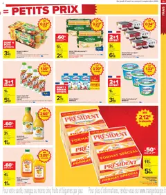  | Page: 15 | Produits: Yaourts, Abricot, Yaourt à boire, Oranges
