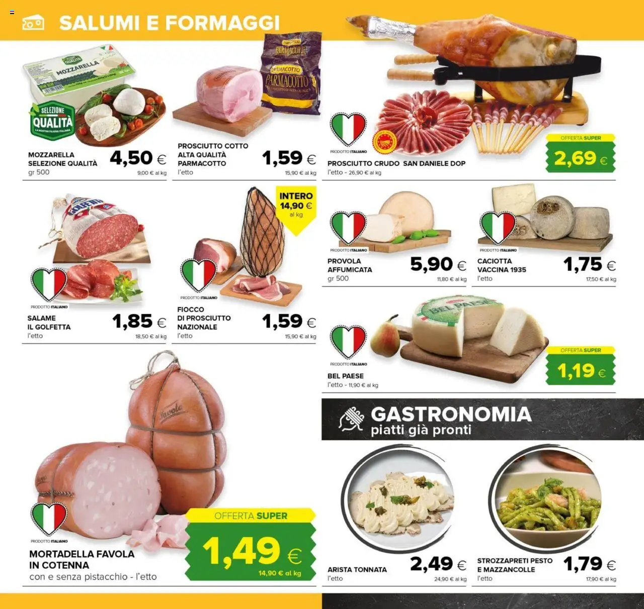 Volantino Tigre del 07.08.2025 | Pagina: 8 | Prodotti: Salame, Mozzarella, Pesto, Provola