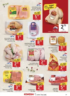 Katalog Konzum - Pregled kataloga iz trgovine Konzum, vrijedi od 18.03.2026 | Stranica: 21