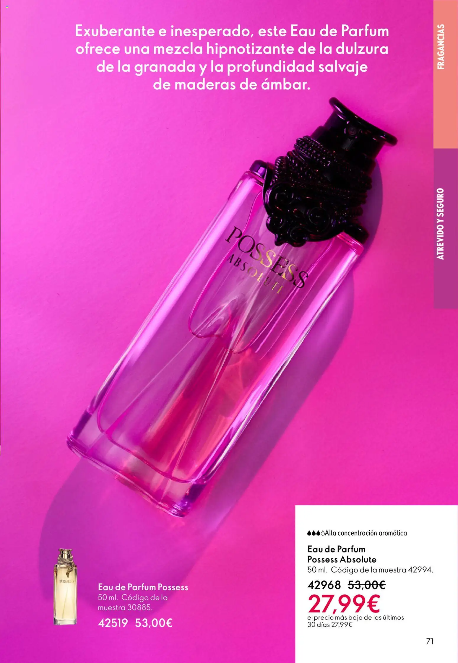 Oriflame - Catálogo Campaña 1 │ válido desde el 31.12.2025 | Página: 71 | Productos: Eau de parfum