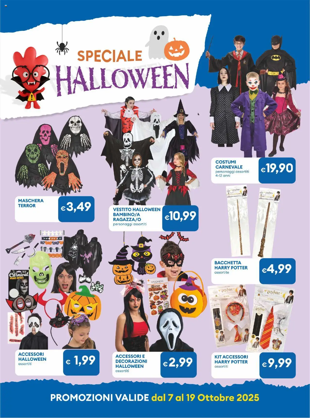 Volantino MD Discount del 07.10.2025 | Pagina: 22 | Prodotti: Maschera, Vestito, Decorazioni