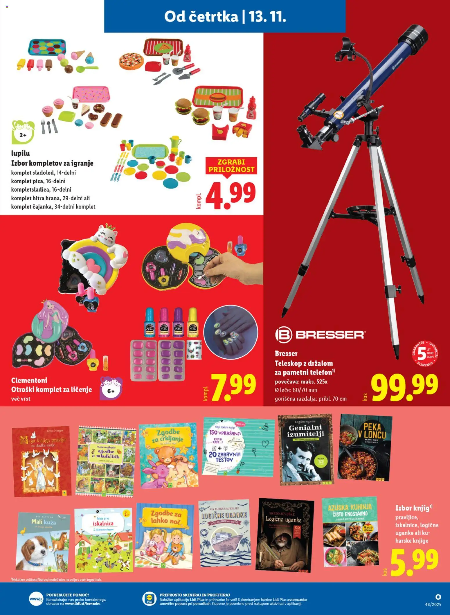 Novi Lidl katalog ponudbe – veljaven od 13.11.2025 | Stran: 45 | Izdelki: Kuhinja, Knjiga