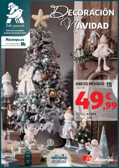 Vista previa Alcampo - Decoración Navidad HP válido desde el 06.11.2025