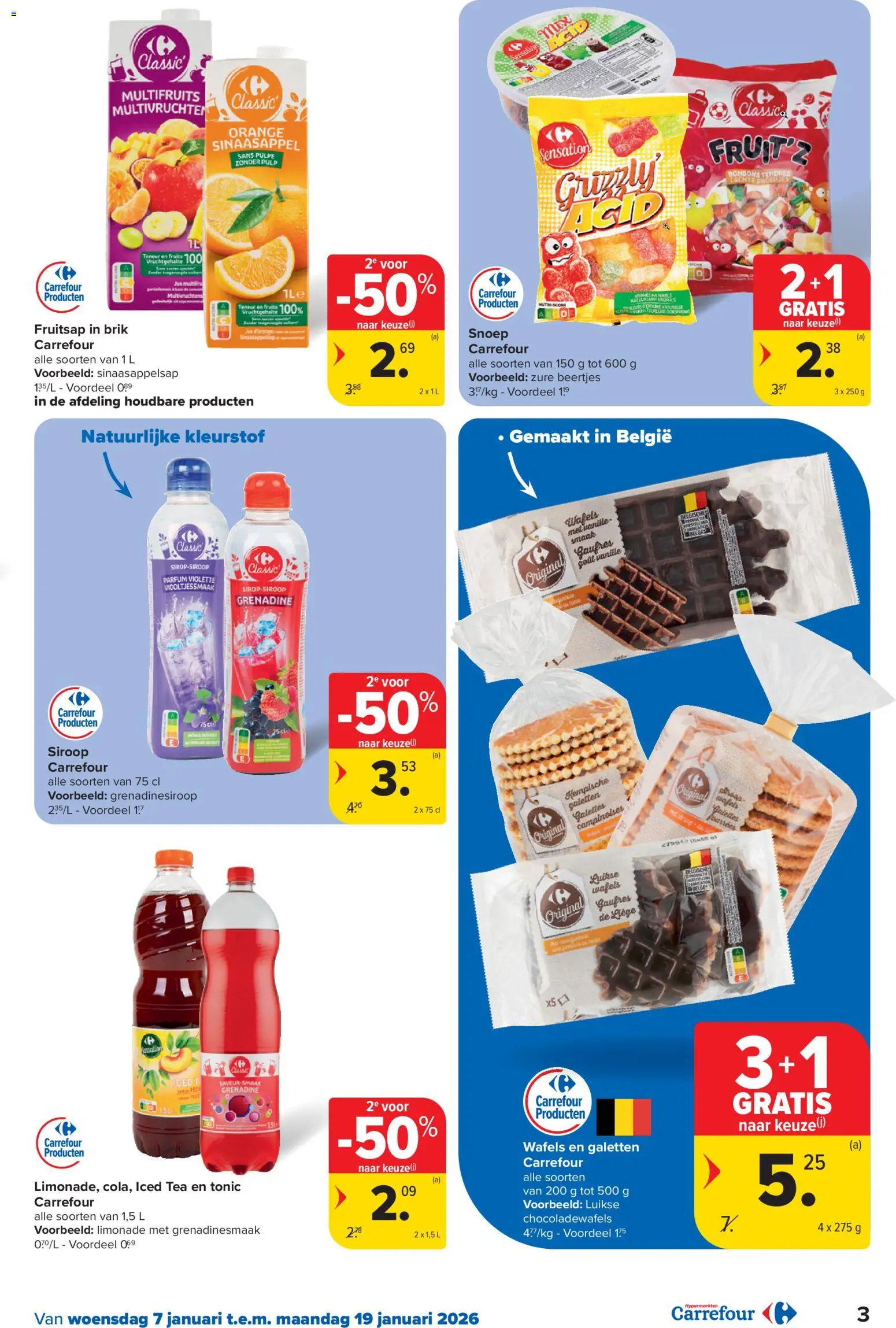 {H1} | Pagina: 3 | Producten: Zsalukő, Limonade, Parfum, Snoep