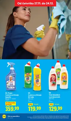 W5 Sredstvo za čišćenje WC šolje, Više vrsta 1 l - pregled Lidl kataloga - važi od 11.12.2025 | Strana: 40