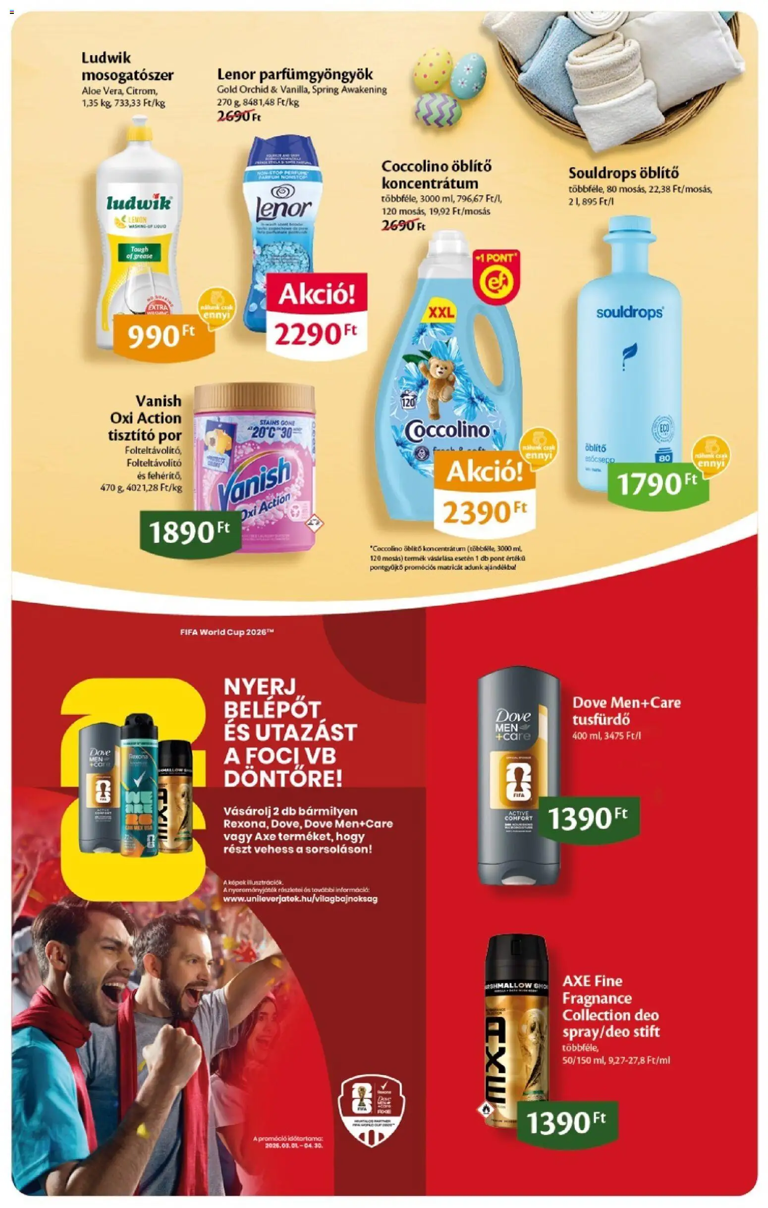 EcoFamily akciós ujság - amely érvényes a következő dátumtól: 05.03.2026 | Oldal: 14 | Termékek: Folteltávolító, Stift, Tusfürdő, Mosogatószer