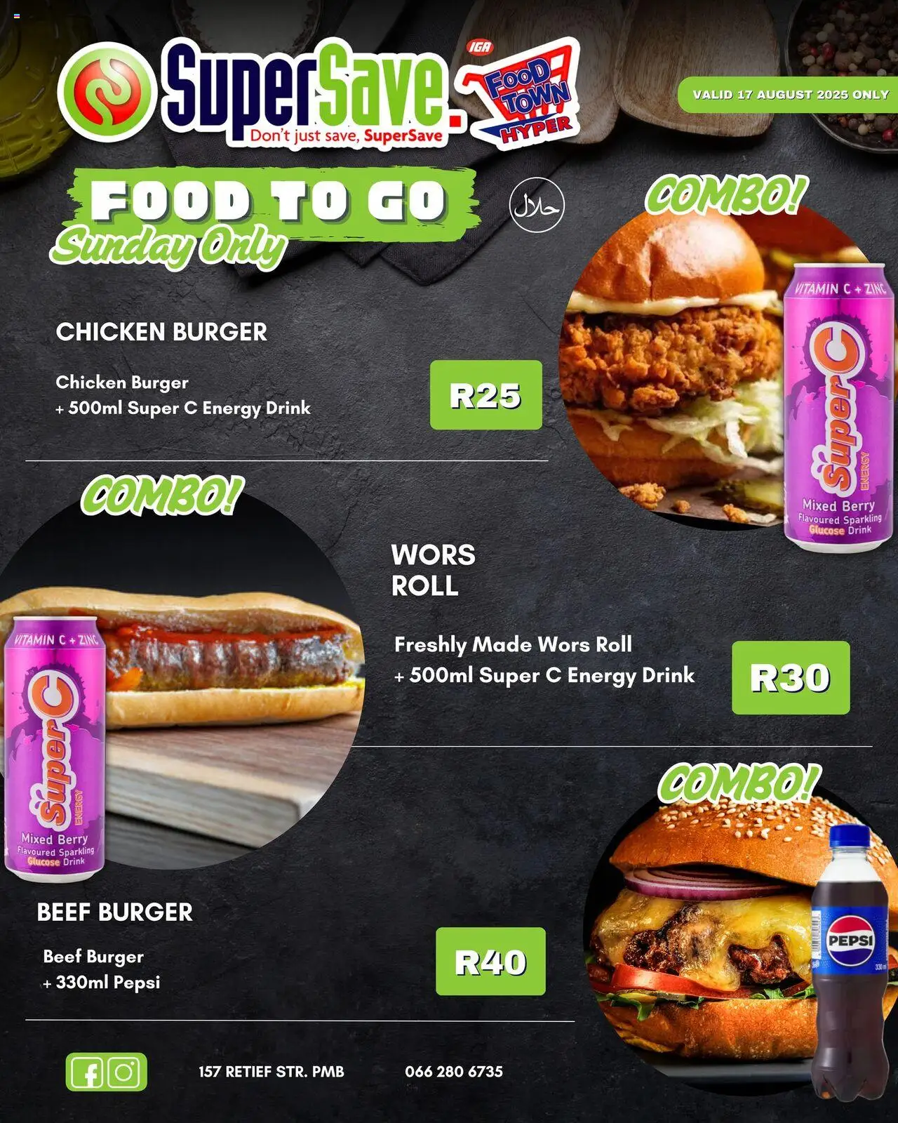 Super Save Sunday Specials │ valid from 17.08.2025 | Page: 5 | Products: Chicken, Beef