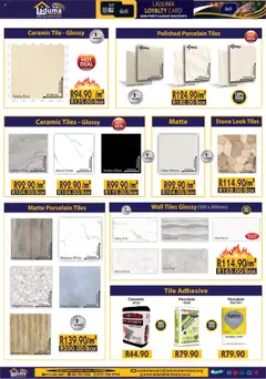 Laduma Hardware The Exciting Special Group A │ valid from 14.07.2025 | Page: 9 | Products: Adhesive, Cement