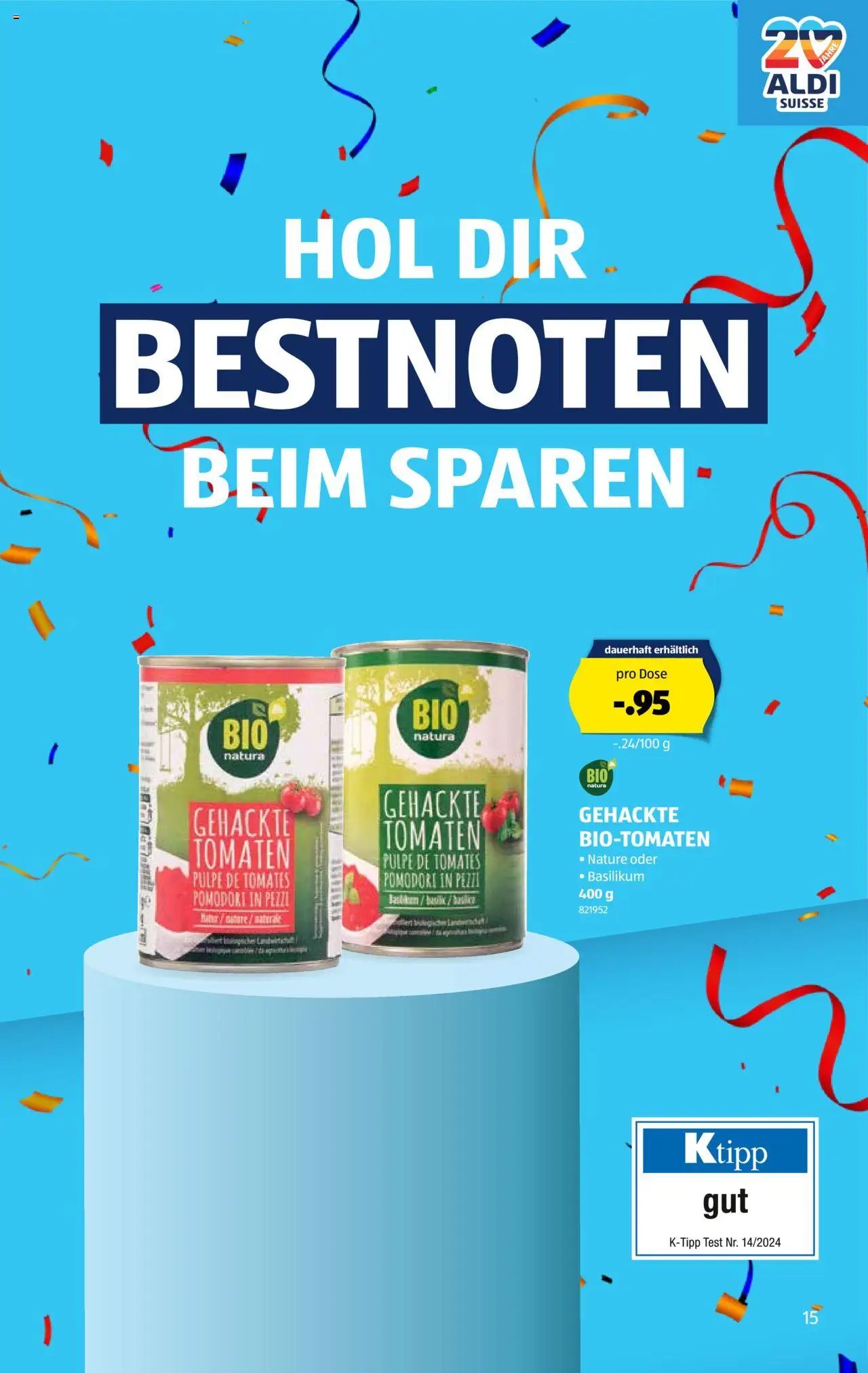 Aldi Aktionen – gültig ab 02.10.2025 | Seite: 16 | Produkte: Tomaten