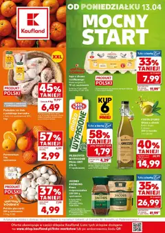 Pogląd oferty "Kaufland gazetka - Mocny start" - ważna od 13.04.2026