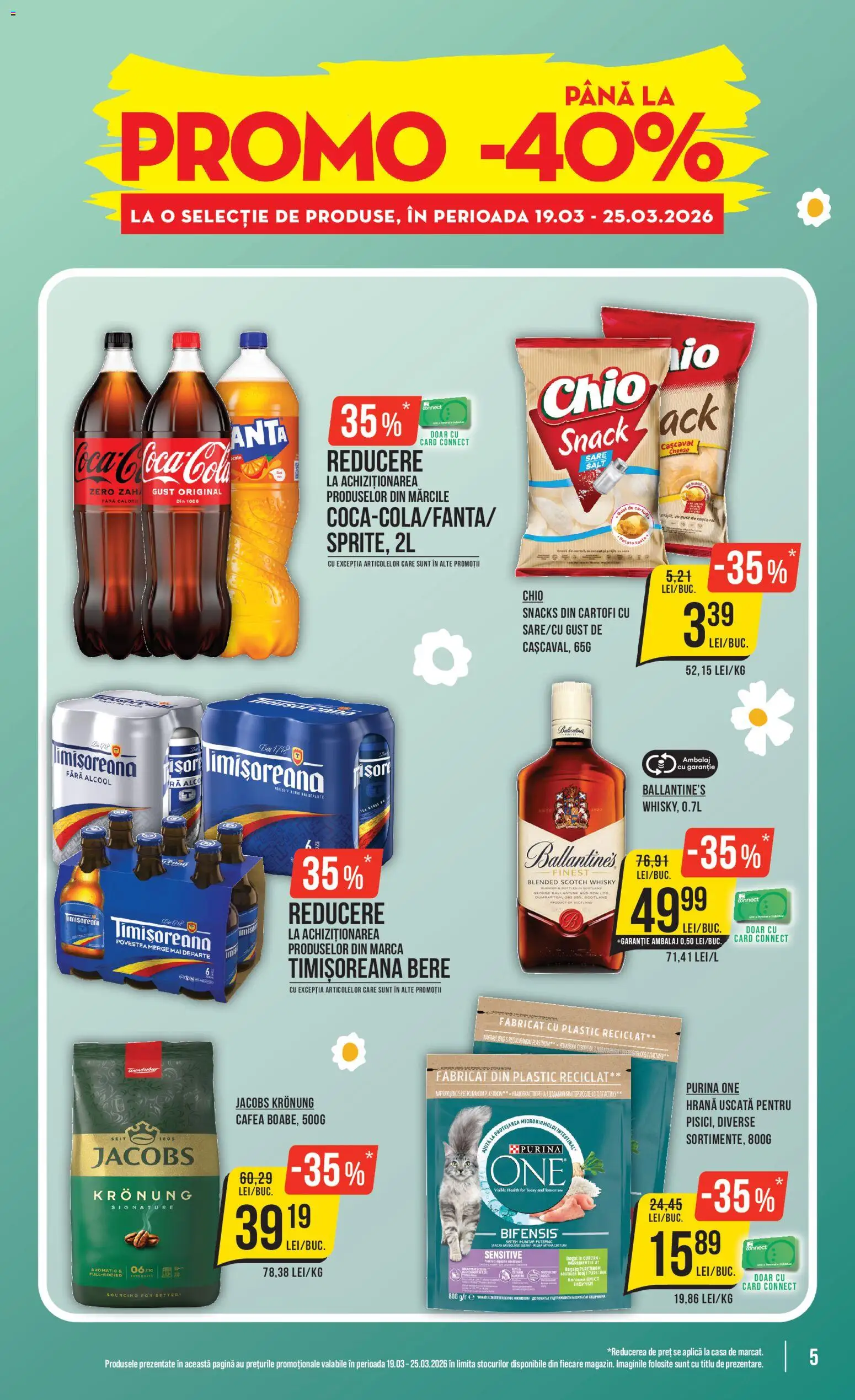 Noul catalog Mega Image Catalog – valabil de la 19.03.2026 | Pagină: 5 | Produse: Babak, Amerikan servis, Köpek çiti, Bere